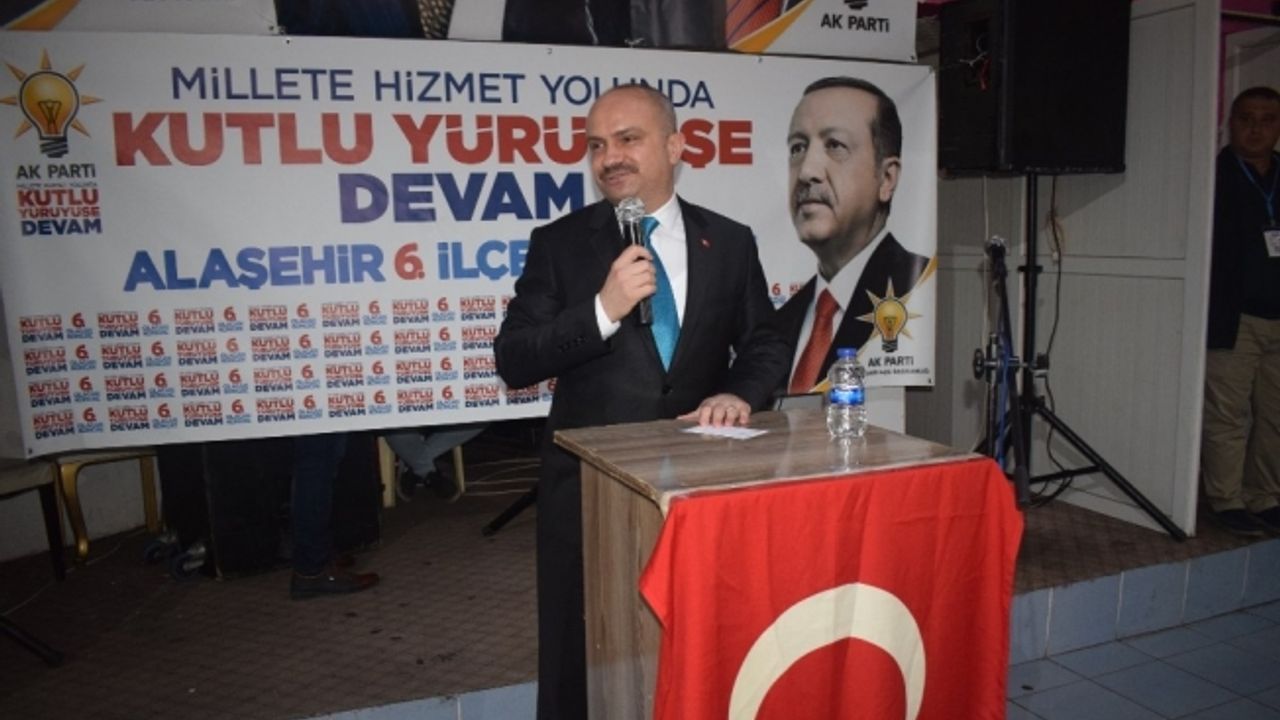 AK Parti Alaşehir 6. Olağan İlçe Kongresi yapıldı