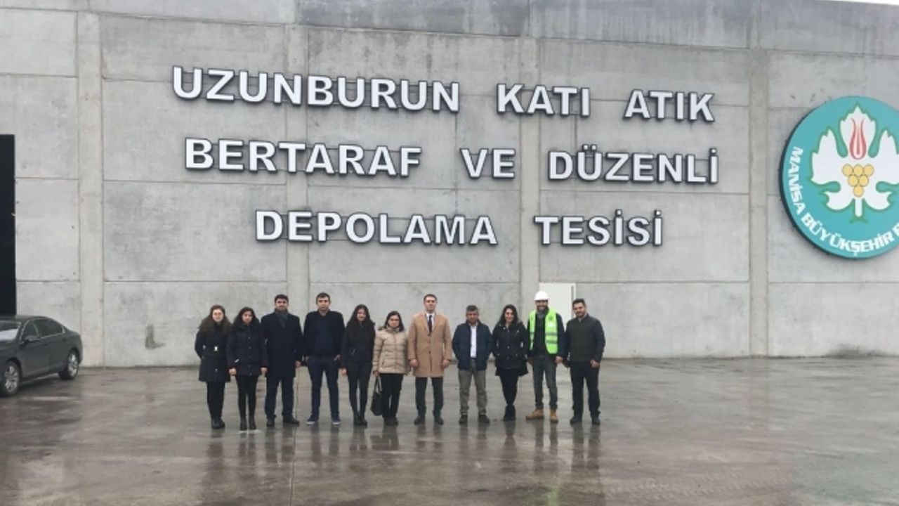 Manisa’nın katı atık bertaraf tesisi çevre illere örnek oluyor