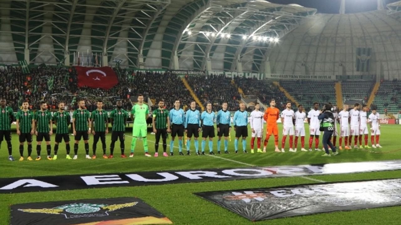 UEFA Avrupa Ligi: Akhisarspor: 0 - Sevilla 1 (Maç devam ediyor)