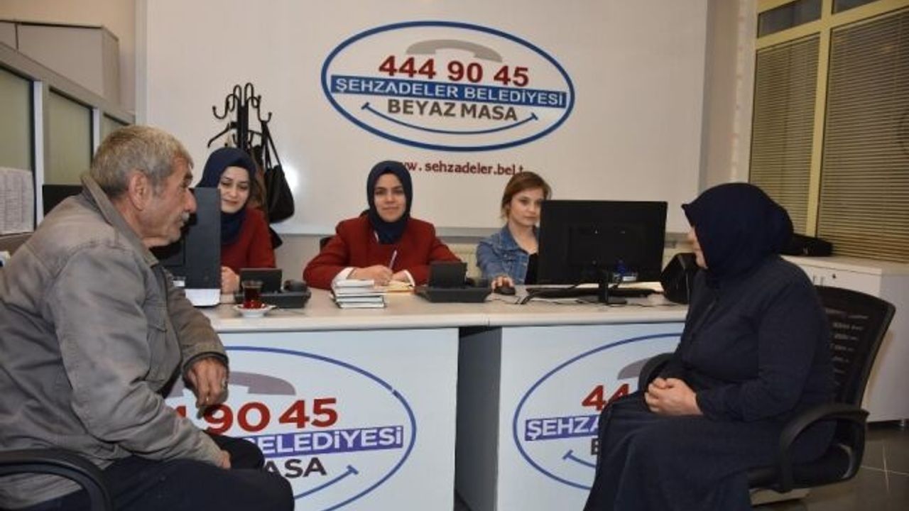 Şehzadeler beyaz masa 13 bin soruna çözüm buldu