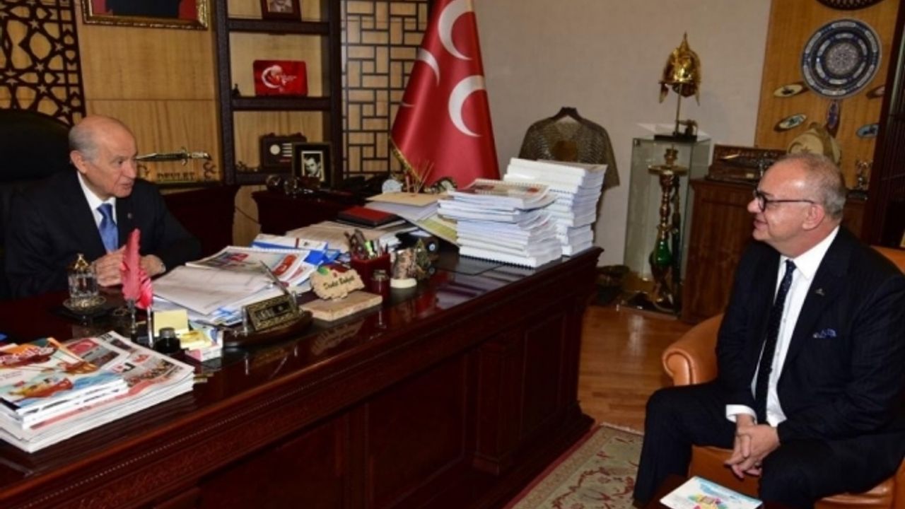 Başkan Ergün, MHP Genel Başkanı Bahçeli ile buluştu