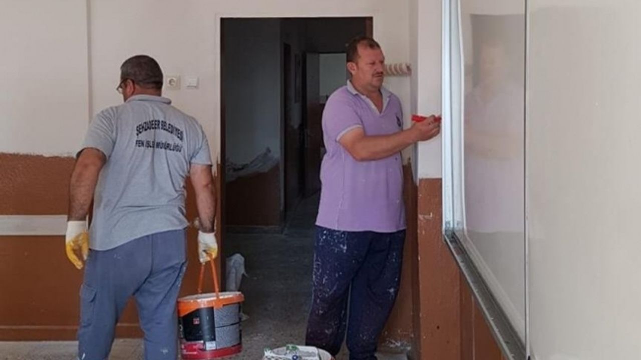 Merkez Efendi Ortaokulu’na Şehzadeler’in eli değdi