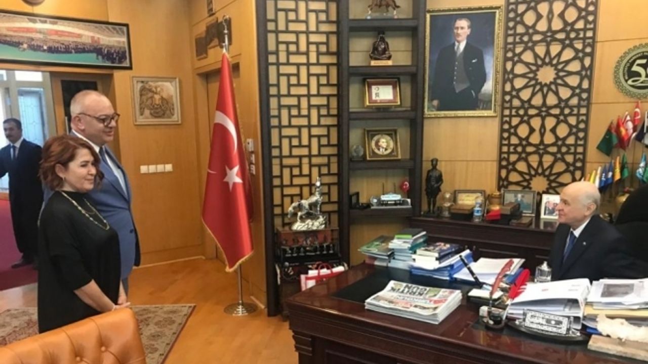 Başkan Ergün MHP Genel Merkezini ziyaret etti