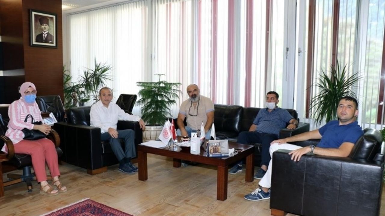 Başkan Yılmaz, Özel Sağlık ve Kişisel Bakım Komitesini ağırladı