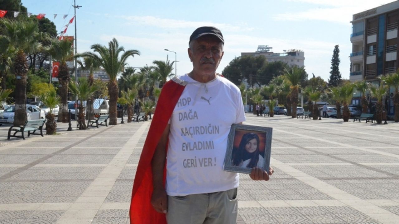 11 yıl önce PKK tarafından kaçırılan kızı için Ankara’ya yürüyor