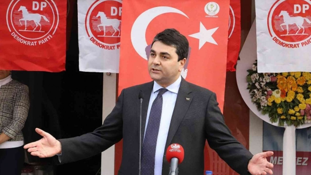 DP Genel Başkanı Uysal, DP Saruhanlı ilçe binasının açılışını yaptı