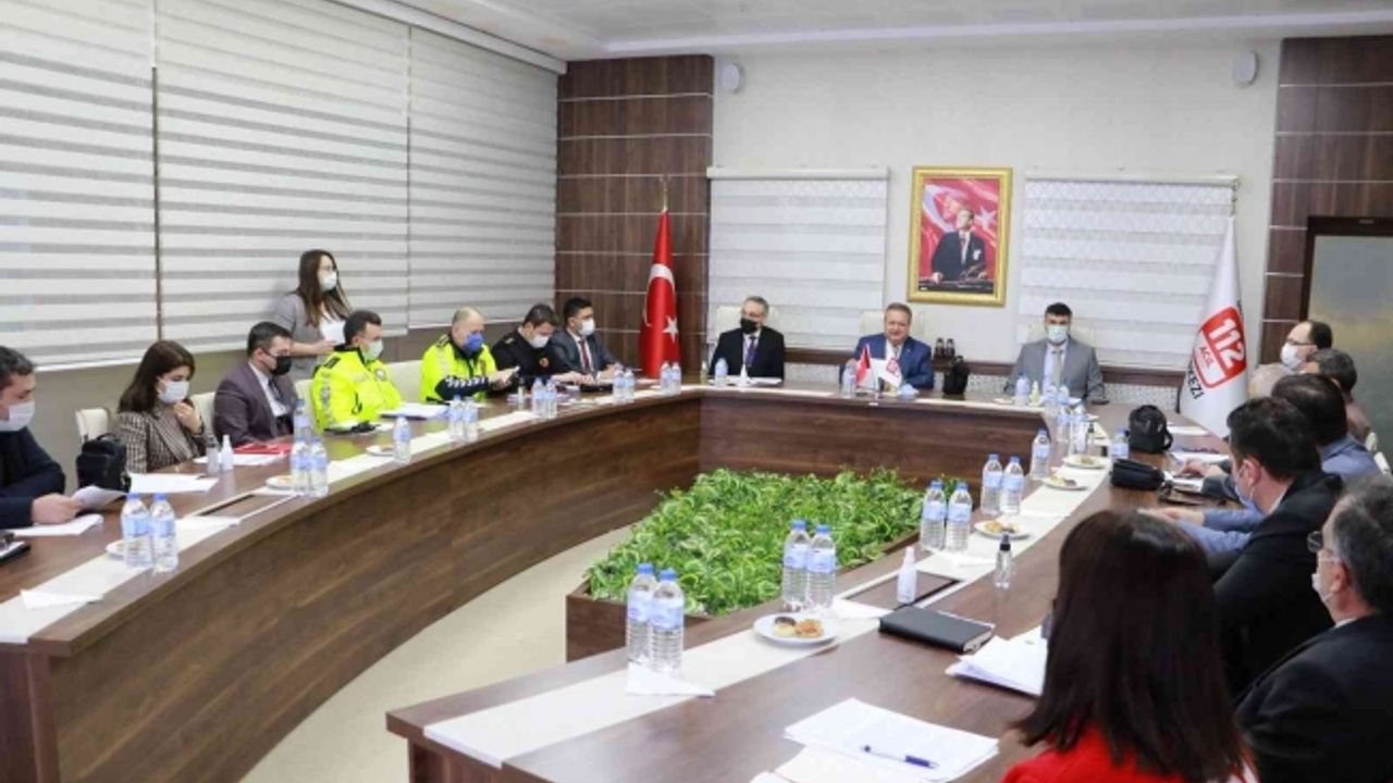 Kış tedbirleri koordinasyon kurulu toplantısı yapıldı