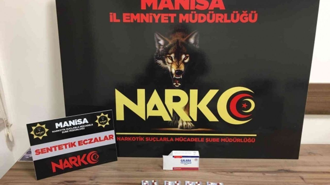 Sentetik ecza hapları sattığı tespit edilen şahıs tutuklandı