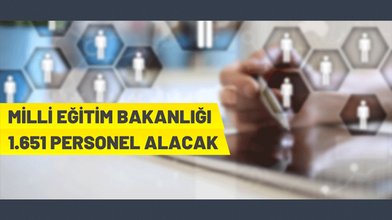 Milli Eğitim Bakanlığı fizyoterapist ve aşçı alımı yapacak