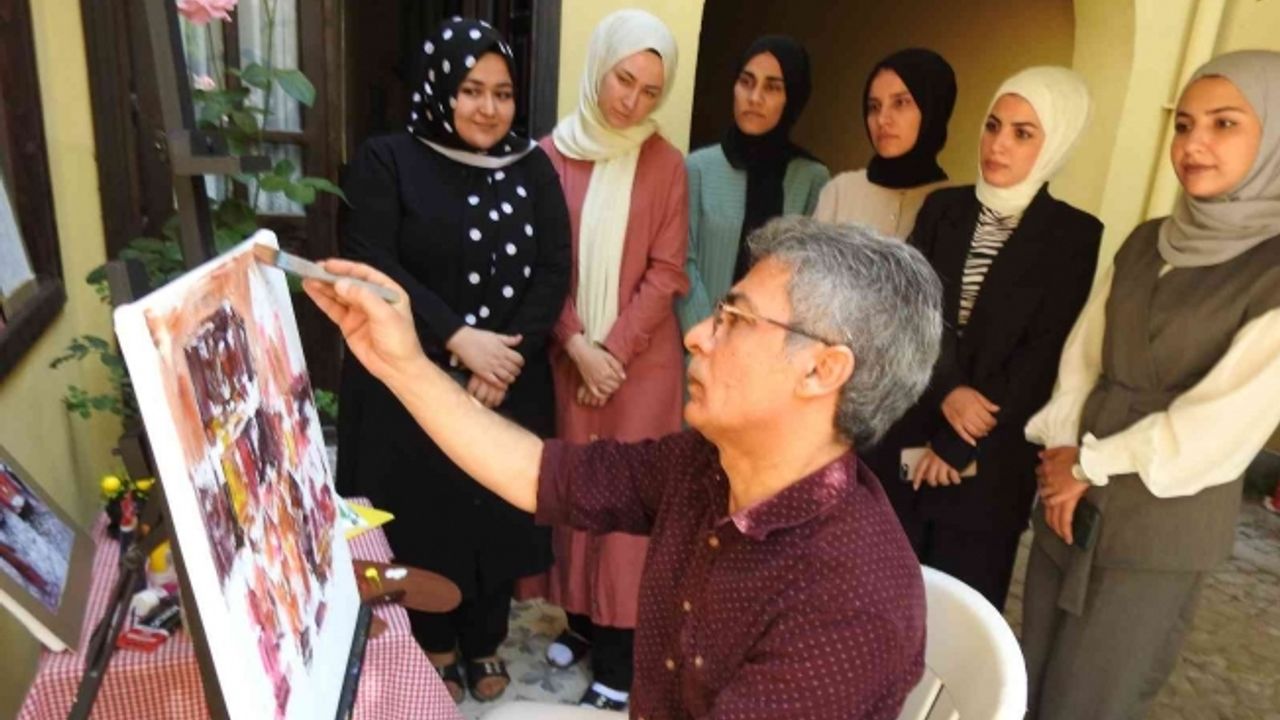 Kur’an kursu öğrencilerine ’Workshop’ çalışması