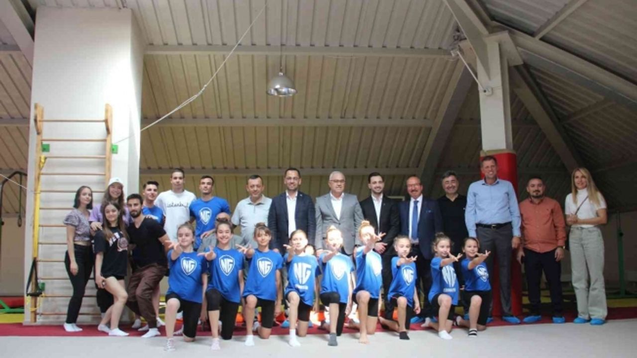 Manisa, cimnastik sporunda marka olma yolunda