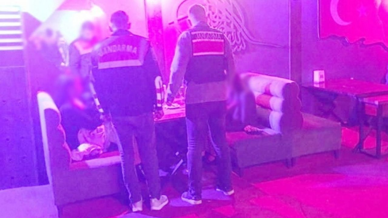 Jandarmadan eğlence mekanlarına sıkı denetim: 446 kişi sorgulandı