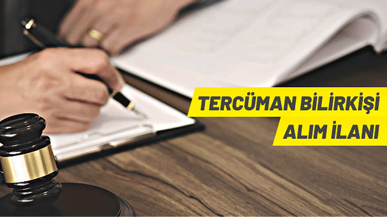 2023 yılı İstanbul ili tercüman listesine ilişkin duyuru