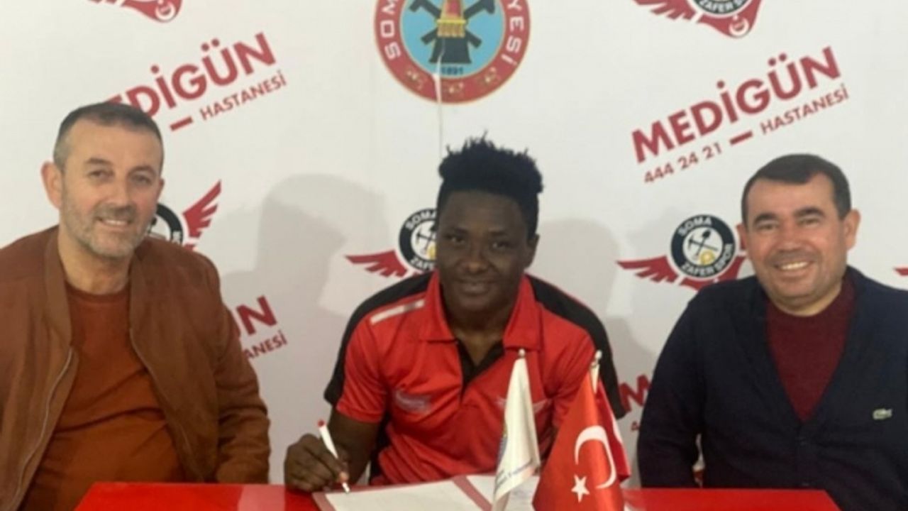 Soma Zafer Spor’a Kamerun Milli Takımından kaleci takviyesi