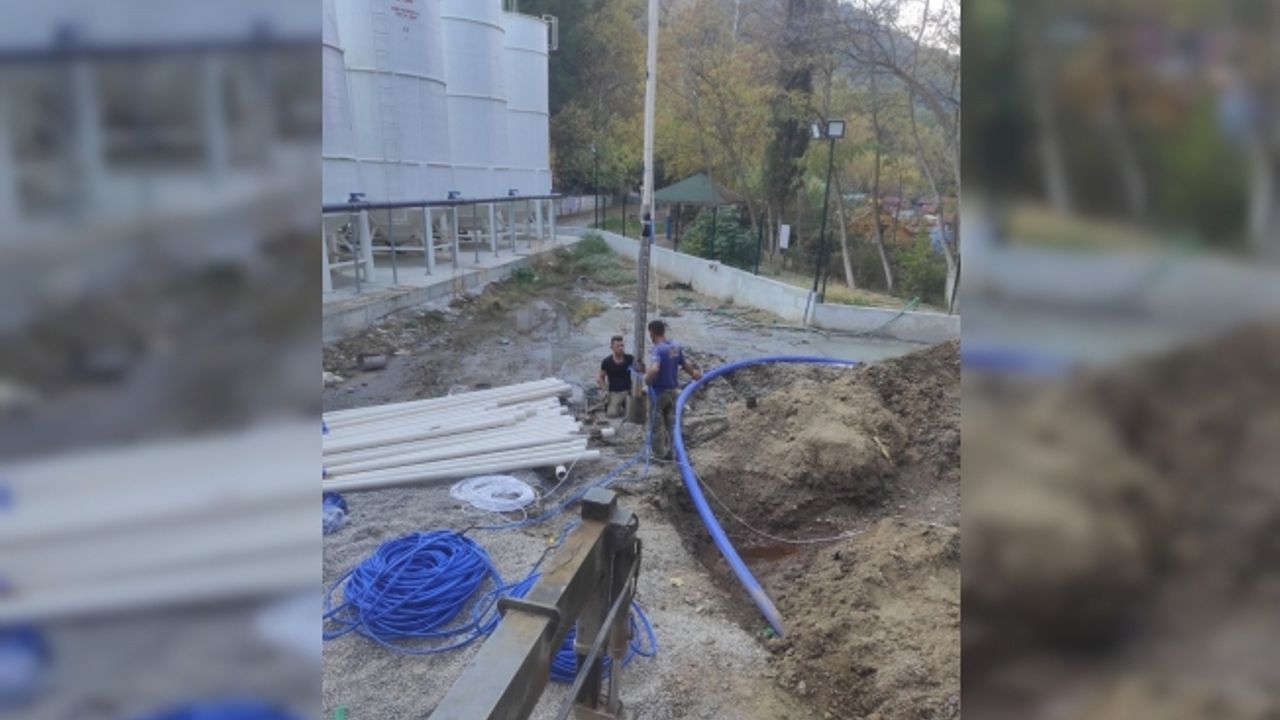 Manisa il merkezini besleyecek yeni kuyudan saatte 28 ton su alınacak