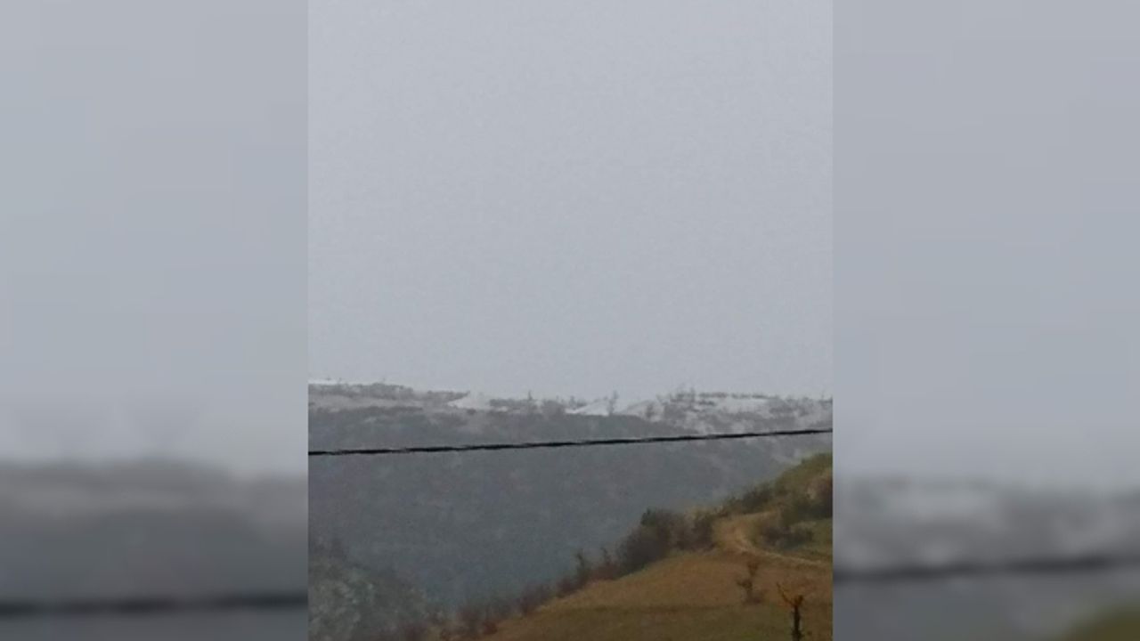 Selendi’nin yüksek kesimlerinde kar yağışı etkili oluyor