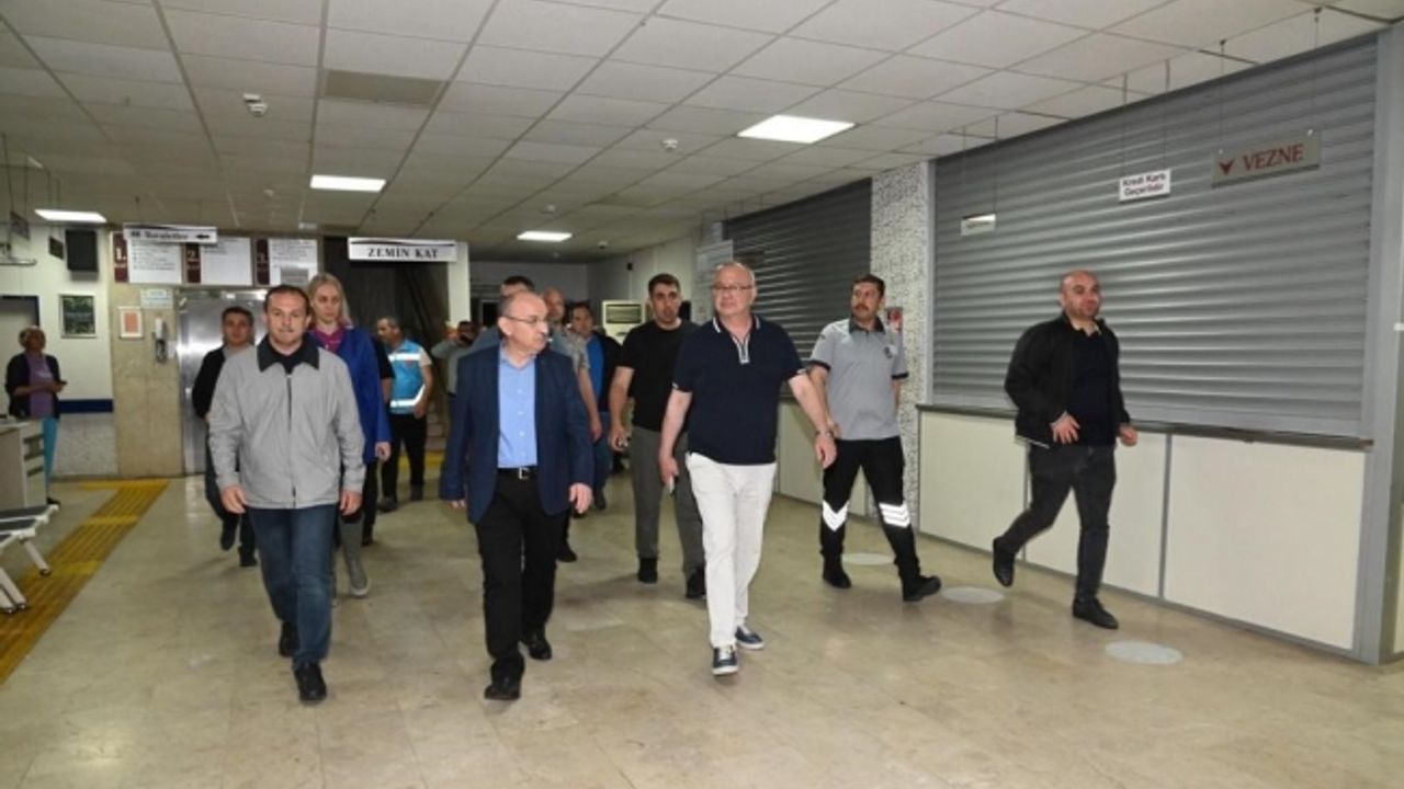 Başkan Ergün’den sabah saatlerine kadar sel bölgesinde inceleme