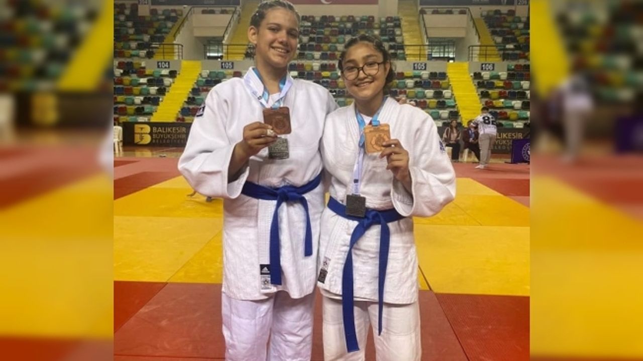 Salihlili milli judocular Kılkış ve Delibay, Balkan Şampiyonası’nda