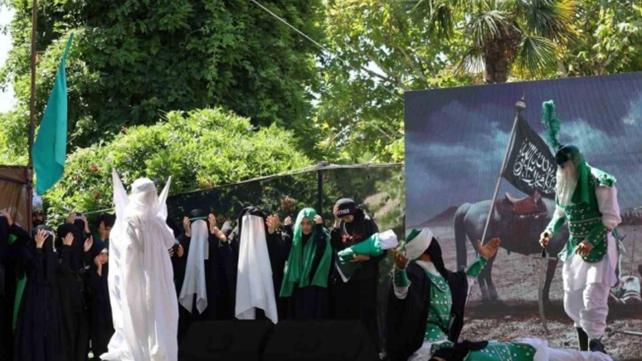 Turgutlu’da Kerbela şehitleri anma töreninde İsveç’e tepki