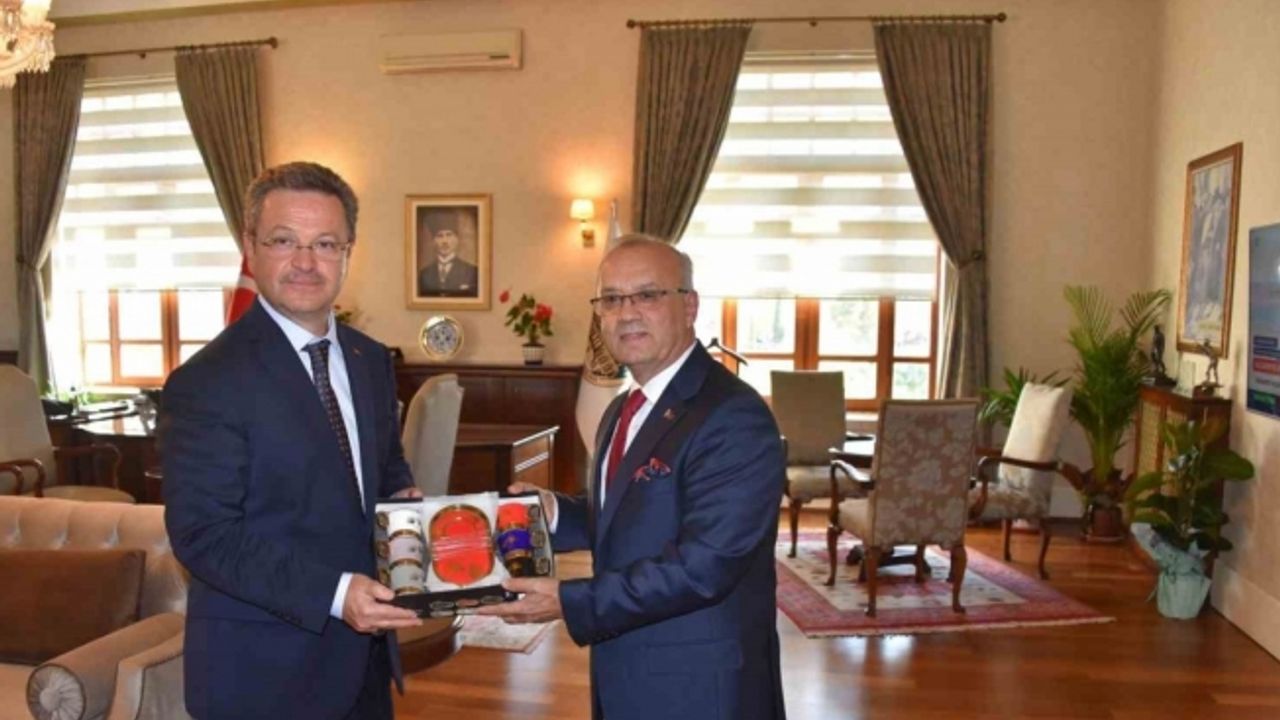 Başkan Kayda’dan, vali ve rektöre hayırlı olsun ziyareti