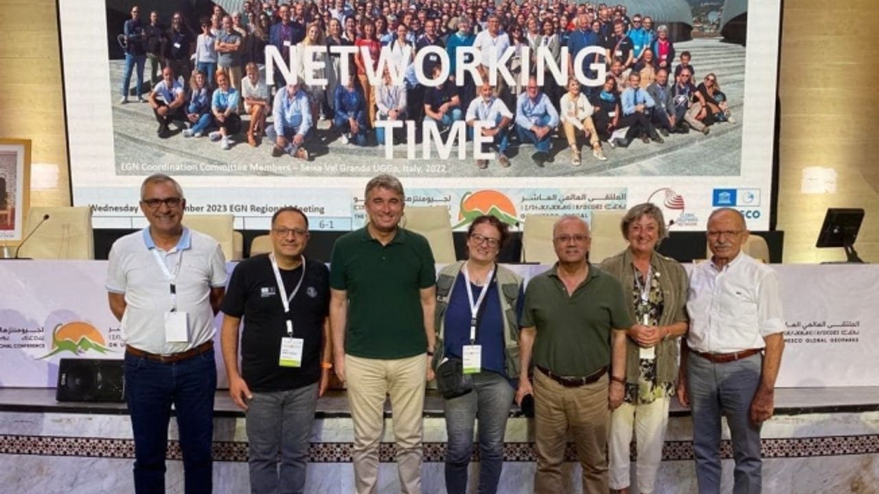 Salihli-Kula UNESCO Global Jeoparkı Fas’ta tanıtılıyor