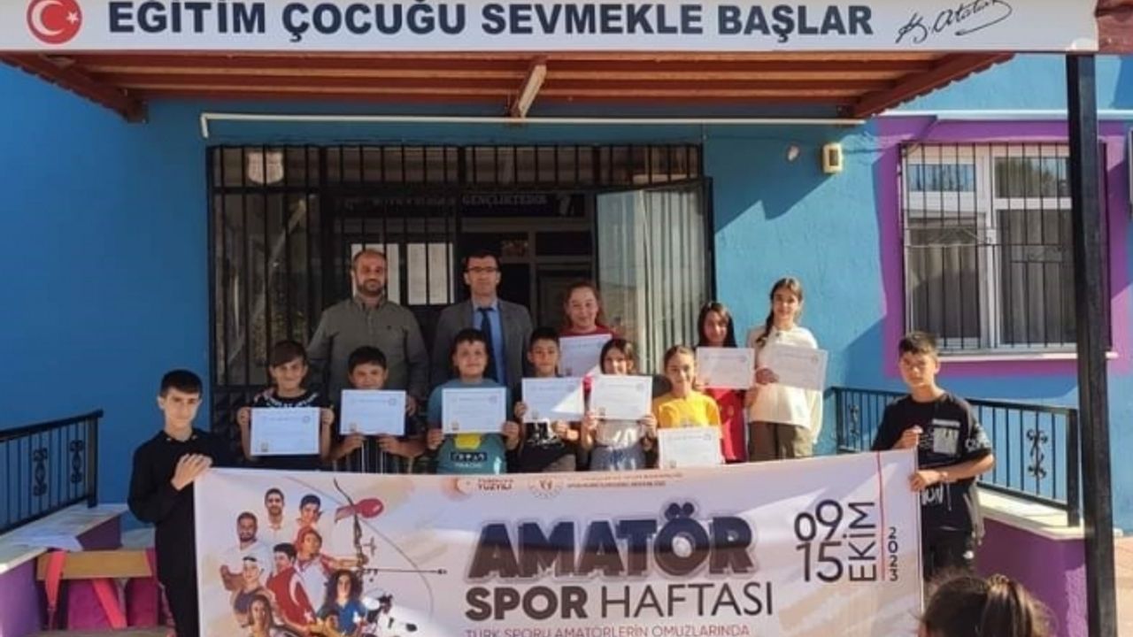 Amatör Spor Haftası Sarıgöl’de coşkuyla kutlandı
