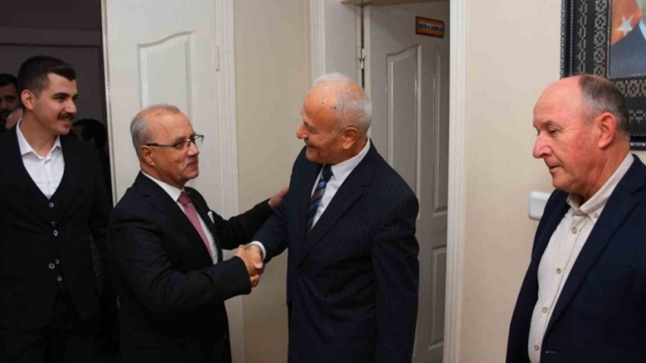 Başkan Kayda’dan, AK Parti İlçe Başkanı Aksoy’a hayırlı olsun ziyareti