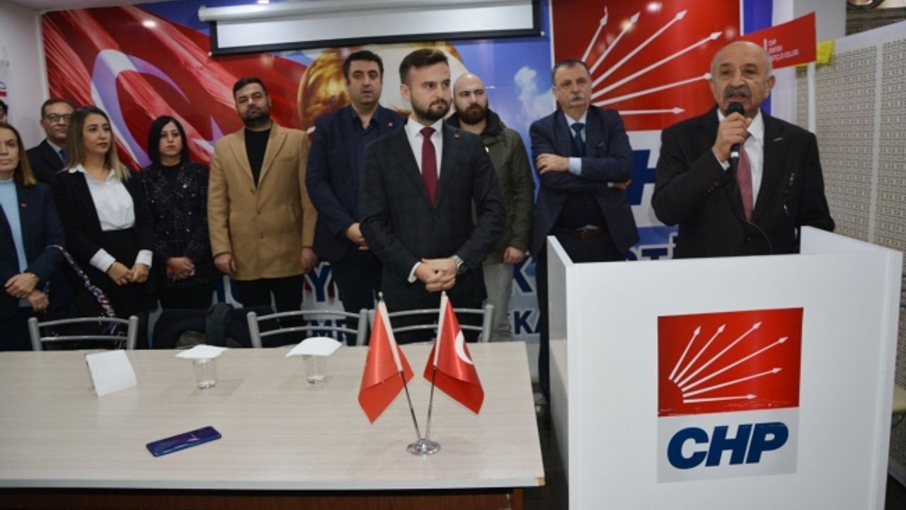 CHP eski İl Başkanı Cahit Kaplan adaylığını açıkladı