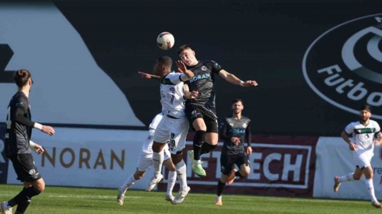 Trendyol 1. Lig: Manisa FK: 2 - Kocaelispor: 1