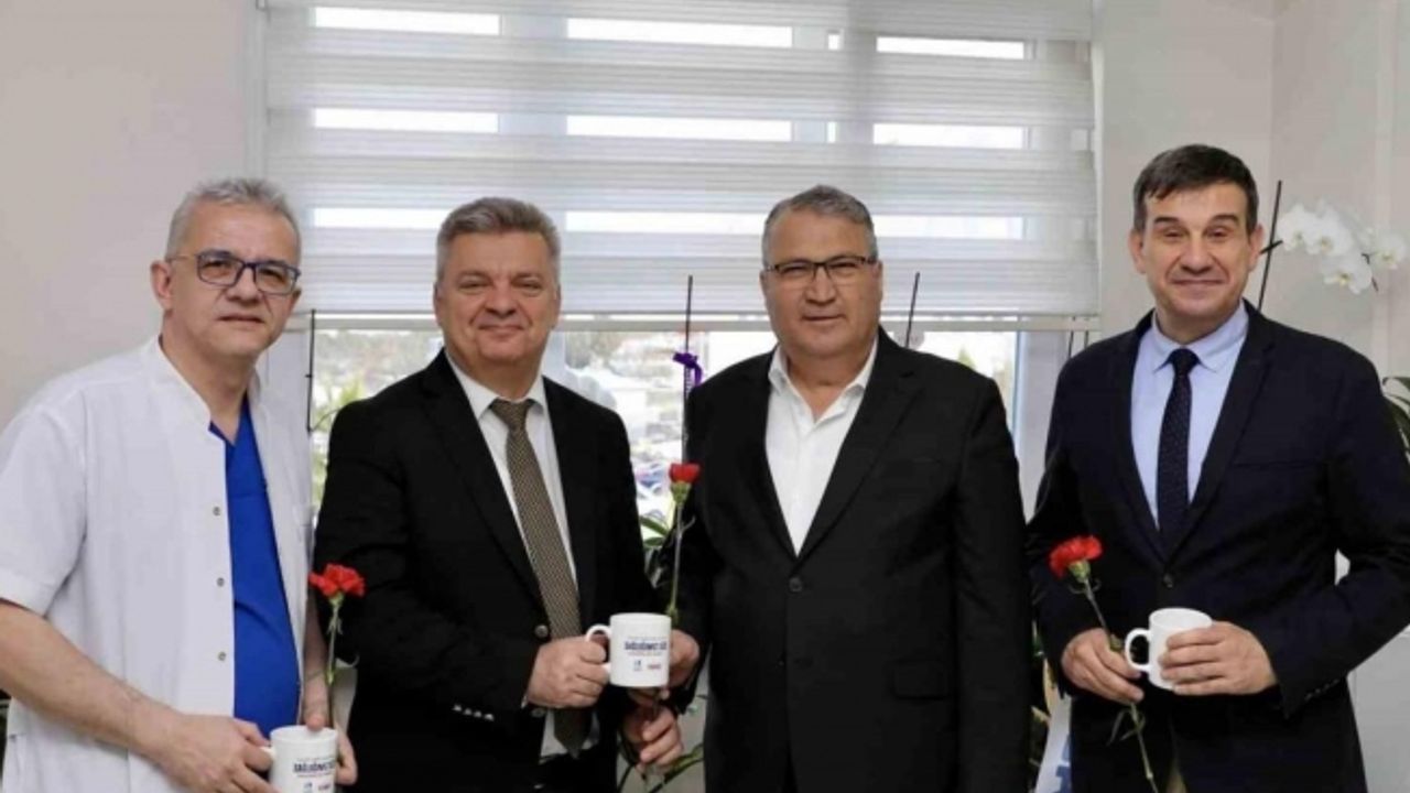 Başkan Çerçi Tıp Bayramında sağlık çalışanlarını unutmadı