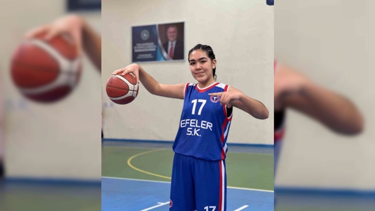 Ahmetli’de GSB Spor Okulundan yetişen basketbolcu Şeyma Aydın Manisa’nın gururu oldu