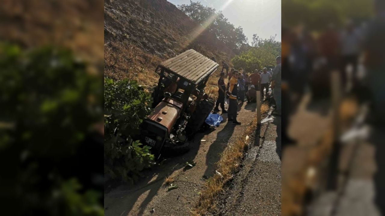 Manisa’da tırla çarpışan traktör sürücüsü hayatını kaybetti