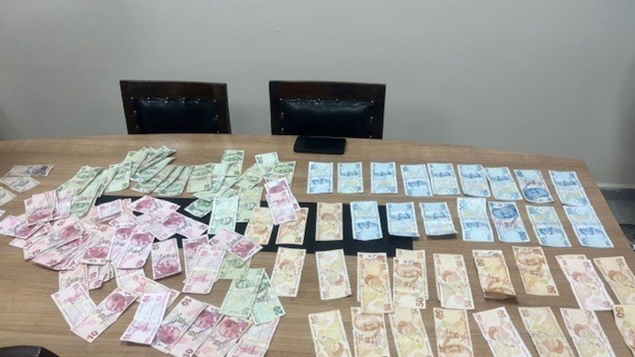 Dilencinin üzerinden 10 bin TL’ye yakın para çıktı