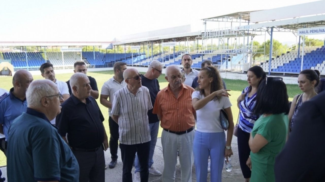 Ortaköy Er Meydanı 9. Yuntdağı Yağlı Pehlivan Güreşlerine hazırlanıyor