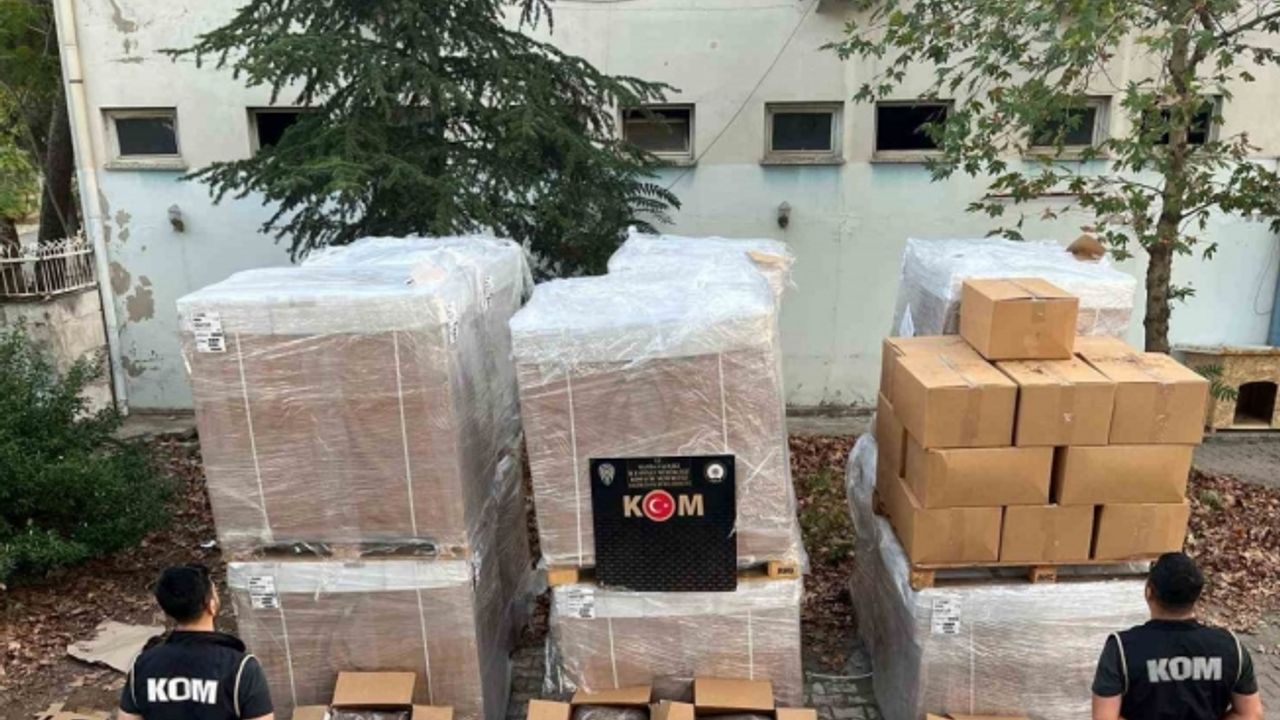 Manisa’da kaçakçılık operasyonu: 3 ton tütün ele geçirildi