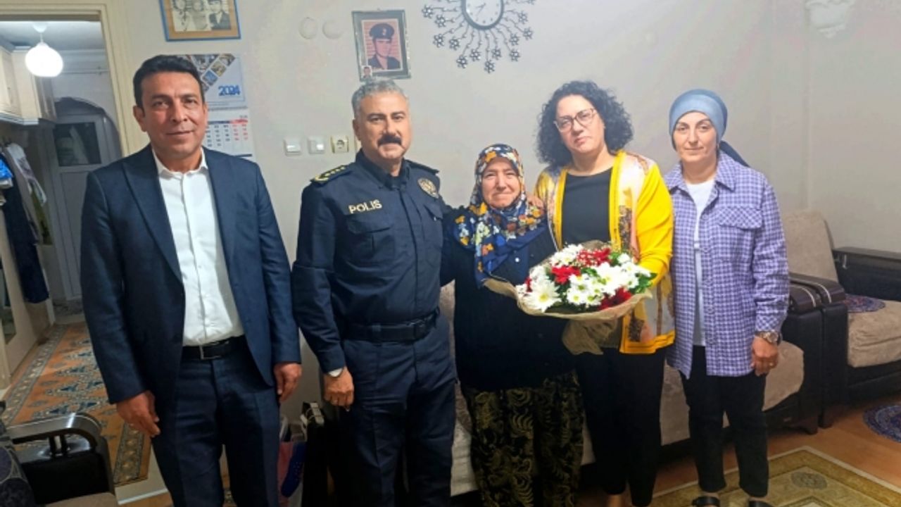 Emniyet Müdürü Aktaş’tan şehit ailesine ziyaret