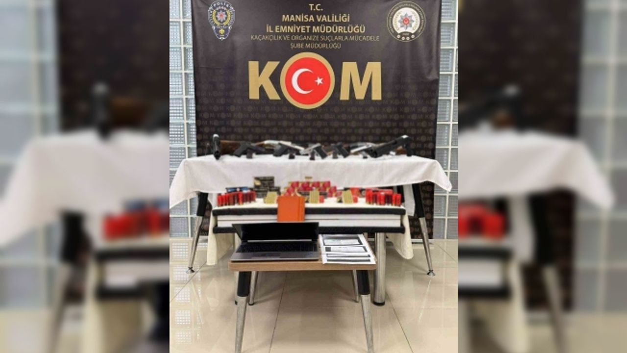 Manisa merkezli 4 ilde suç örgütü operasyonu: 22 gözaltı