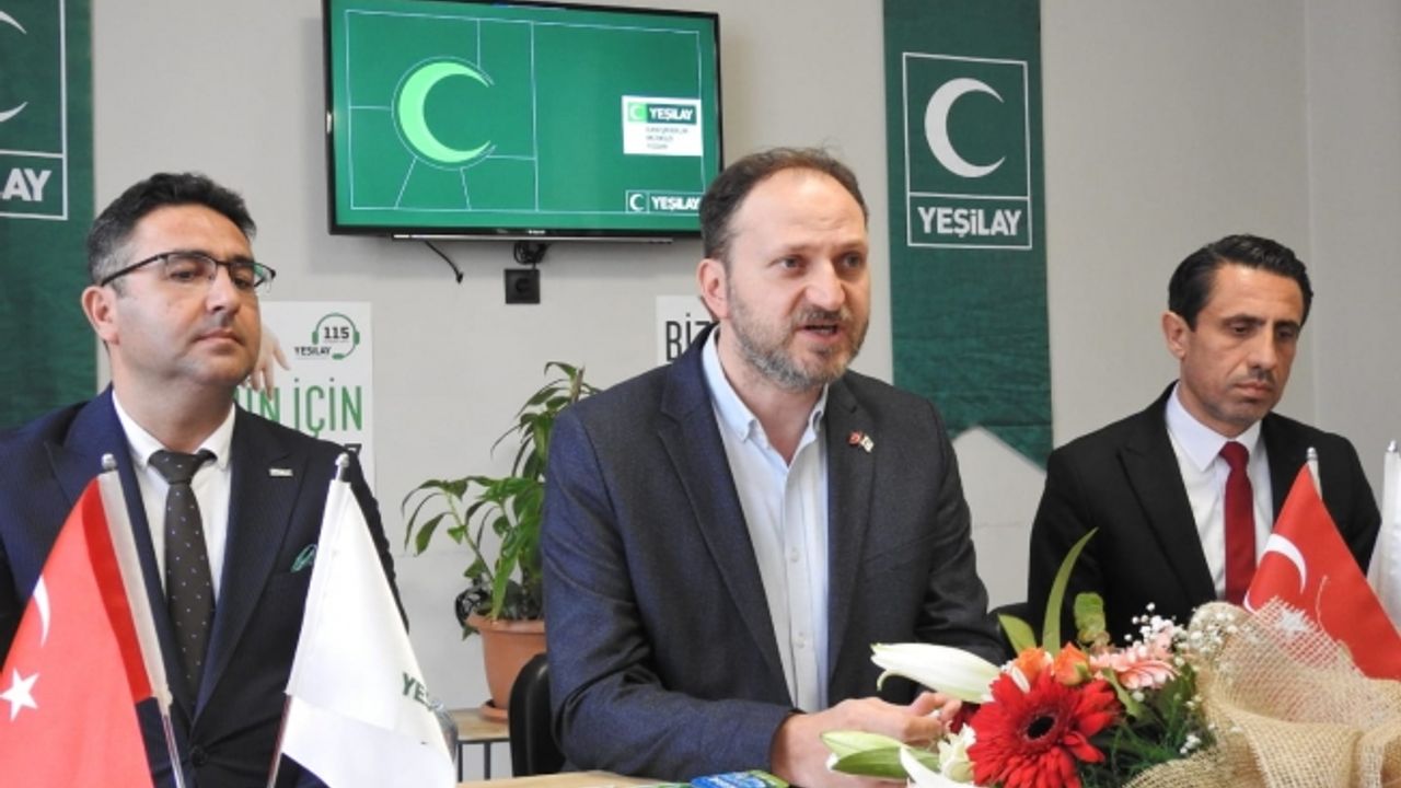 Yeşilay Genel Başkanı Dinç, UYARIYOR