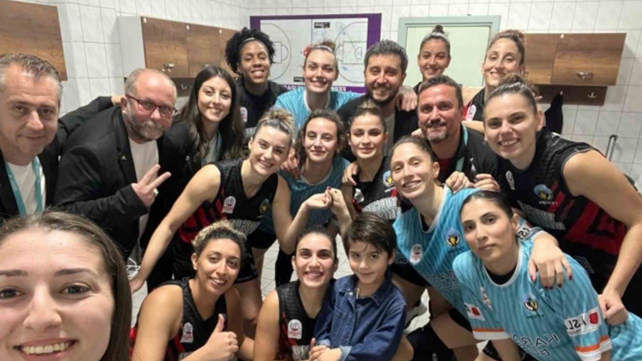 Turgutlu Belediyespor Kadın Basketbol Takımı hedefe emin adımlarla ilerliyor