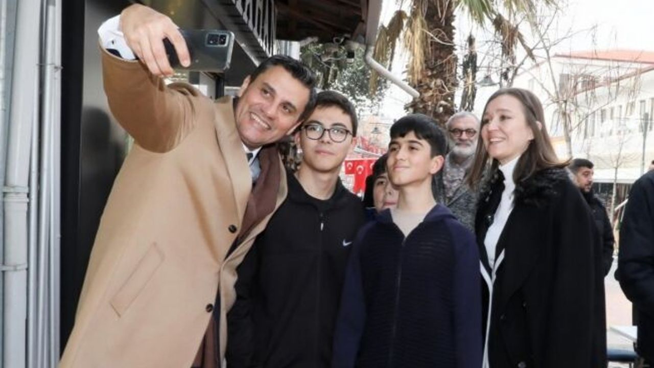 Başkan Zeyrek ve Başkan Durbay esnafın nabzını tuttu