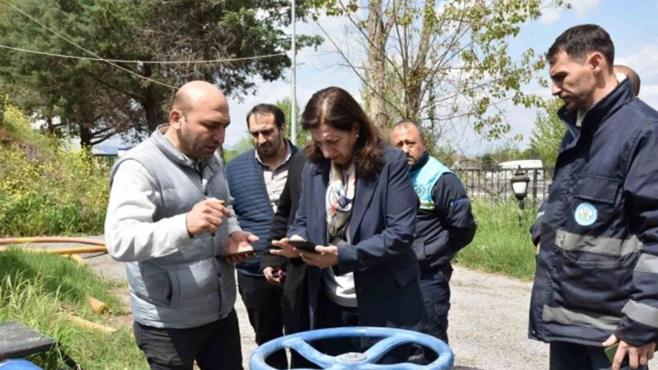 Akpınar İçme Suyu Tesisinde kesintisiz su için yoğun çalışma