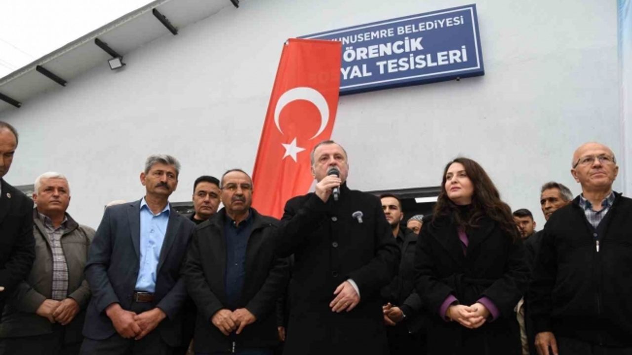 Yunusemre Belediyesi Örencik Sosyal Tesislerini hizmete açtı