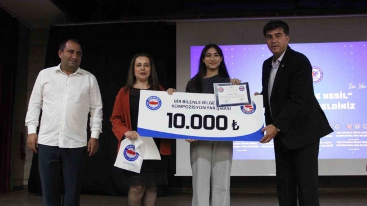 Manisa’da ’Bir bilenle bilge nesil’ projesinin ödül töreni yapıldı