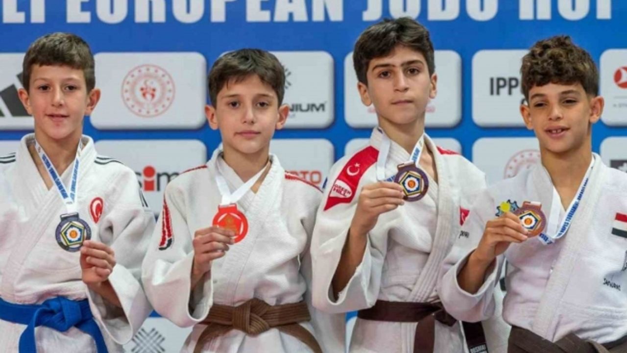 Yunusemreli judocular Avrupa Kupası’ndan iki madalya ile döndü