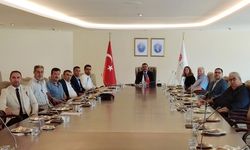 Gazetecilerin sorunları İletişim Başkanlığı'nda masaya yatırıldı.