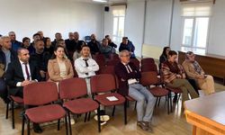 Kamu çalışanları ve muhtarlara afet eğitimi verildi