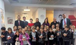 Ana sınıfı öğrencileri bankada tasarrufla tanıştı