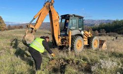 Demirci’de atıl araziler tarıma kazandırılıyor