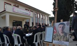 Manisa şehidini unutmadı