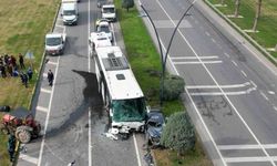 Manisa'da 3 araçlı zincirleme kaza: 5 yaralı